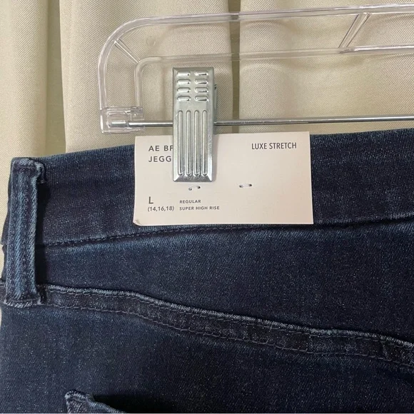 American Eagle Jegging L Luxe Stretch NWT Super High Rise - Picture 2 of 11